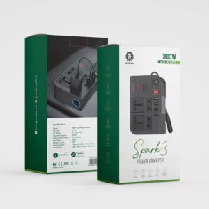 سیار مبدل برق خودرو گرین  Spark 3  300W
