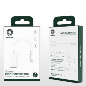 تبدیل (جک) OTG لایتنینگ به USB گرین