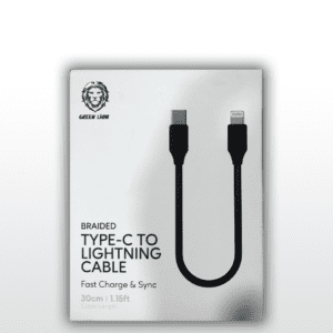 کابل USB-C به لایتنینگ گرین لاین طول 0.3 متر